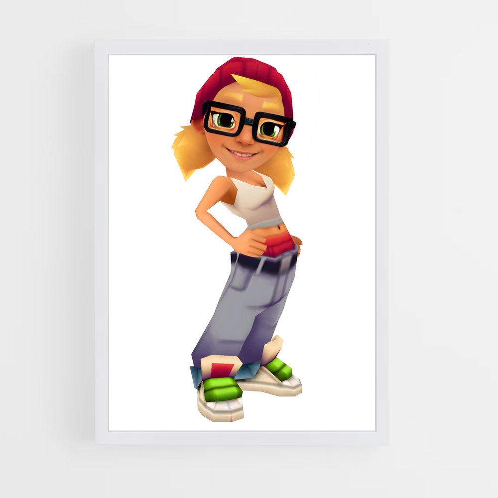 Poster Le Savant des Rues – affiche Subway surfers (vue 3)